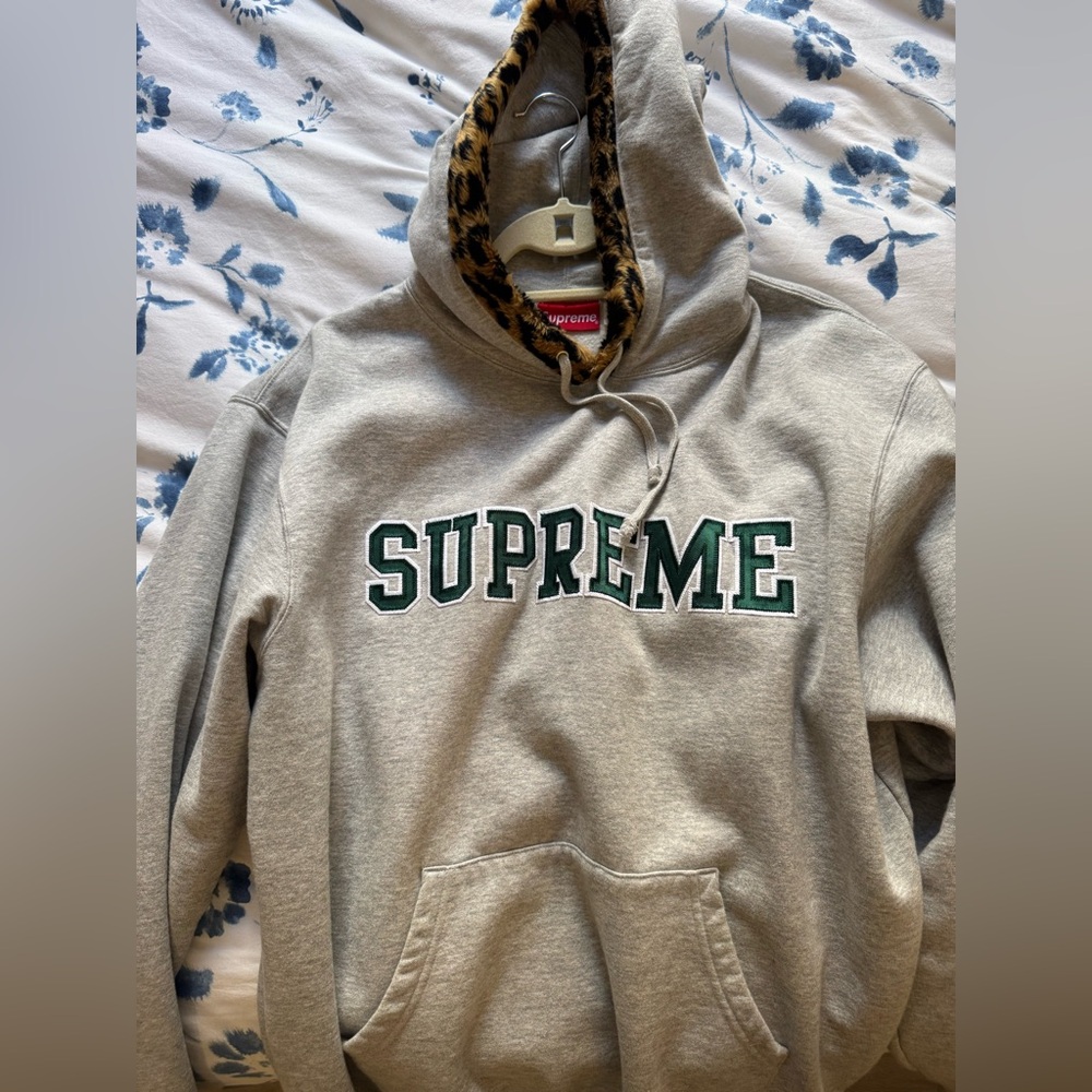 Supreme Gray Hoodie for Men